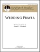 Wedding Prayer Vocal Solo & Collections sheet music cover